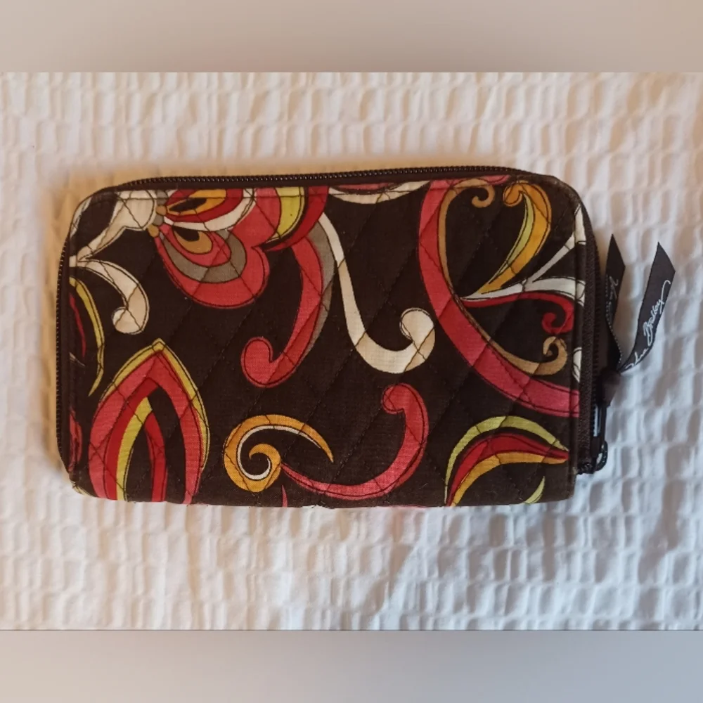 Vera Bradley Puccini Zip Around Wallet retired